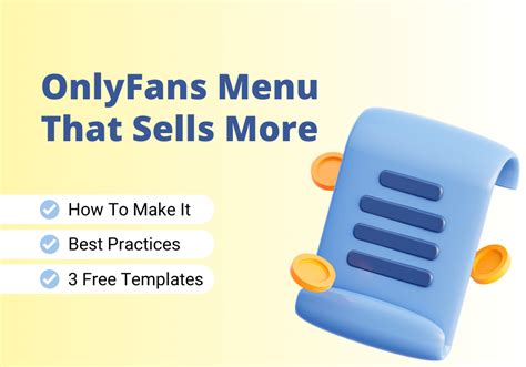 onlyfans layout|OnlyFans Menu Ideas and Examples (Get 3 Free Templates)